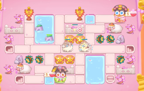 保卫萝卜4秋妃传第109关无道具金萝卜全清攻略 - 游戏熊