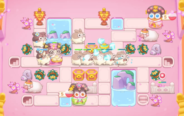 保卫萝卜4秋妃传第109关无道具金萝卜全清攻略 - 游戏熊