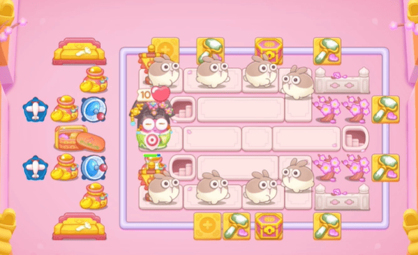 保卫萝卜4秋妃传第110关无道具金萝卜全清攻略 - 游戏熊