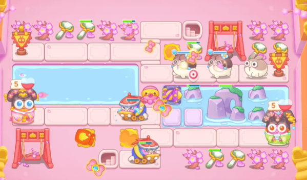 保卫萝卜4秋妃传第111关无道具金萝卜全清攻略 - 游戏熊