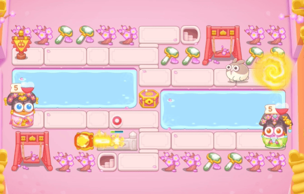 保卫萝卜4秋妃传第111关无道具金萝卜全清攻略 - 游戏熊