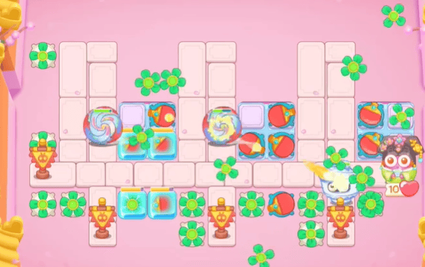 保卫萝卜4秋妃传第119关无道具金萝卜全清攻略 - 游戏熊