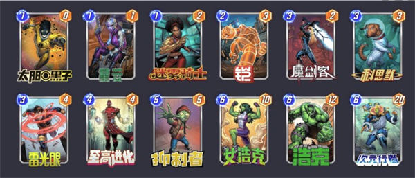 漫威终极逆转至高进化卡组介绍 - 游戏熊