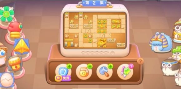 保卫萝卜4法老归来第2关无道具金萝卜全清攻略 - 游戏熊