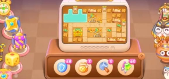 保卫萝卜4法老归来第10关无道具金萝卜全清攻略 - 游戏熊