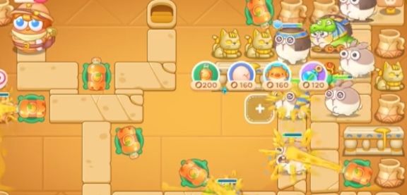 保卫萝卜4法老归来第11关无道具金萝卜全清攻略 - 游戏熊