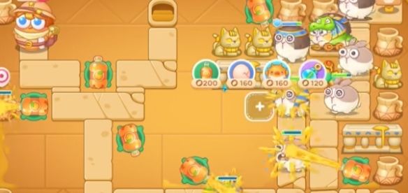 保卫萝卜4法老归来第11关无道具金萝卜全清攻略 - 游戏熊