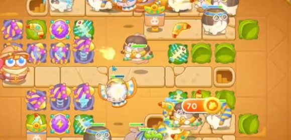 保卫萝卜4法老归来第14关无道具金萝卜全清攻略 - 游戏熊