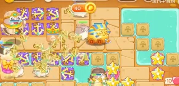 保卫萝卜4法老归来第17关无道具金萝卜全清攻略 - 游戏熊