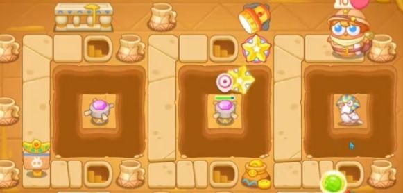 保卫萝卜4法老归来第18关无道具金萝卜全清攻略 - 游戏熊