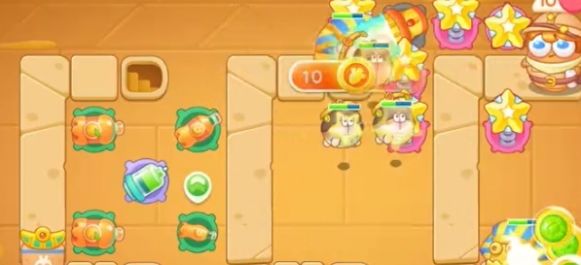 保卫萝卜4法老归来第18关无道具金萝卜全清攻略 - 游戏熊