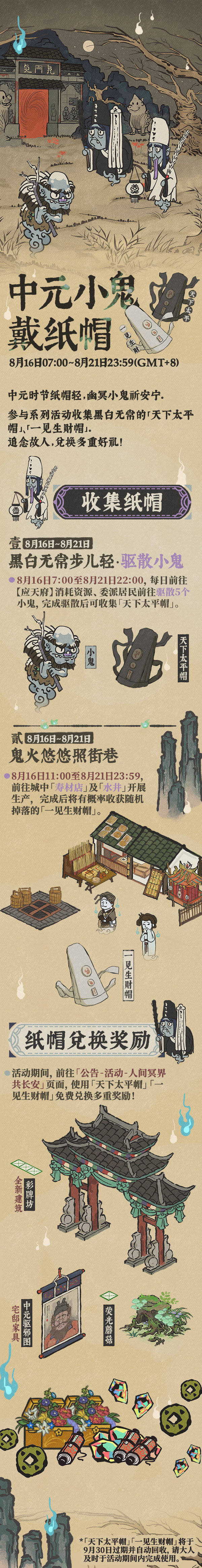 江南百景图中元小鬼戴纸帽活动怎么玩? - 游戏熊