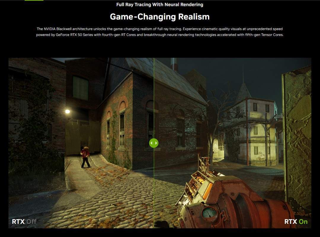 英伟达展示全光追下的《半条命2》画面 - 游戏熊