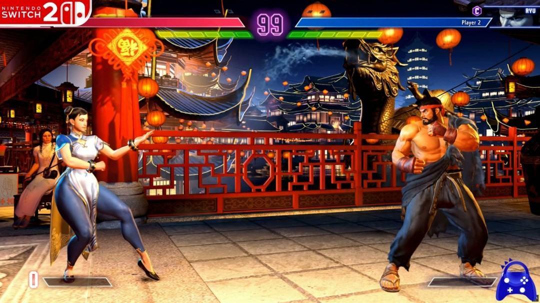 《街头霸王6》PS4、Switch2、PS5画面对比视频 - 游戏熊