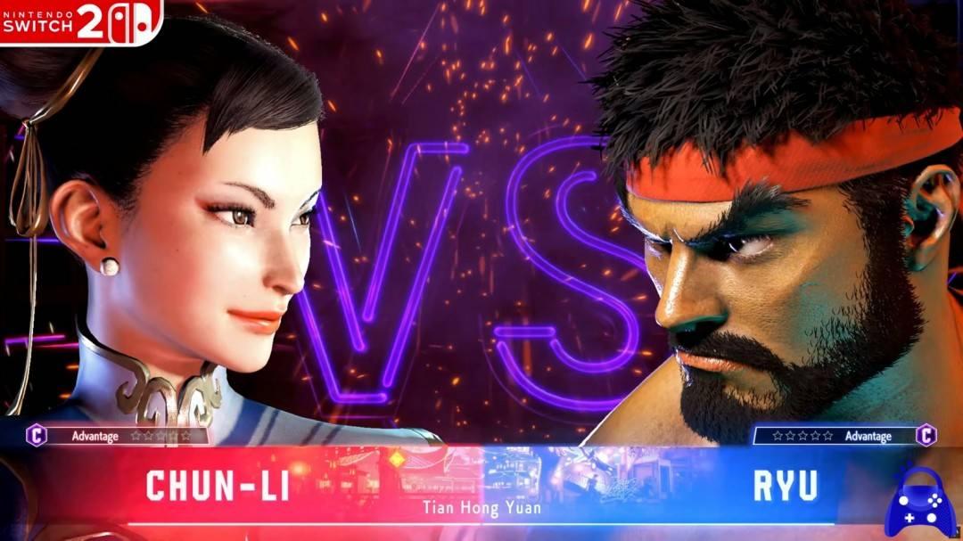 《街头霸王6》PS4、Switch2、PS5画面对比视频 - 游戏熊