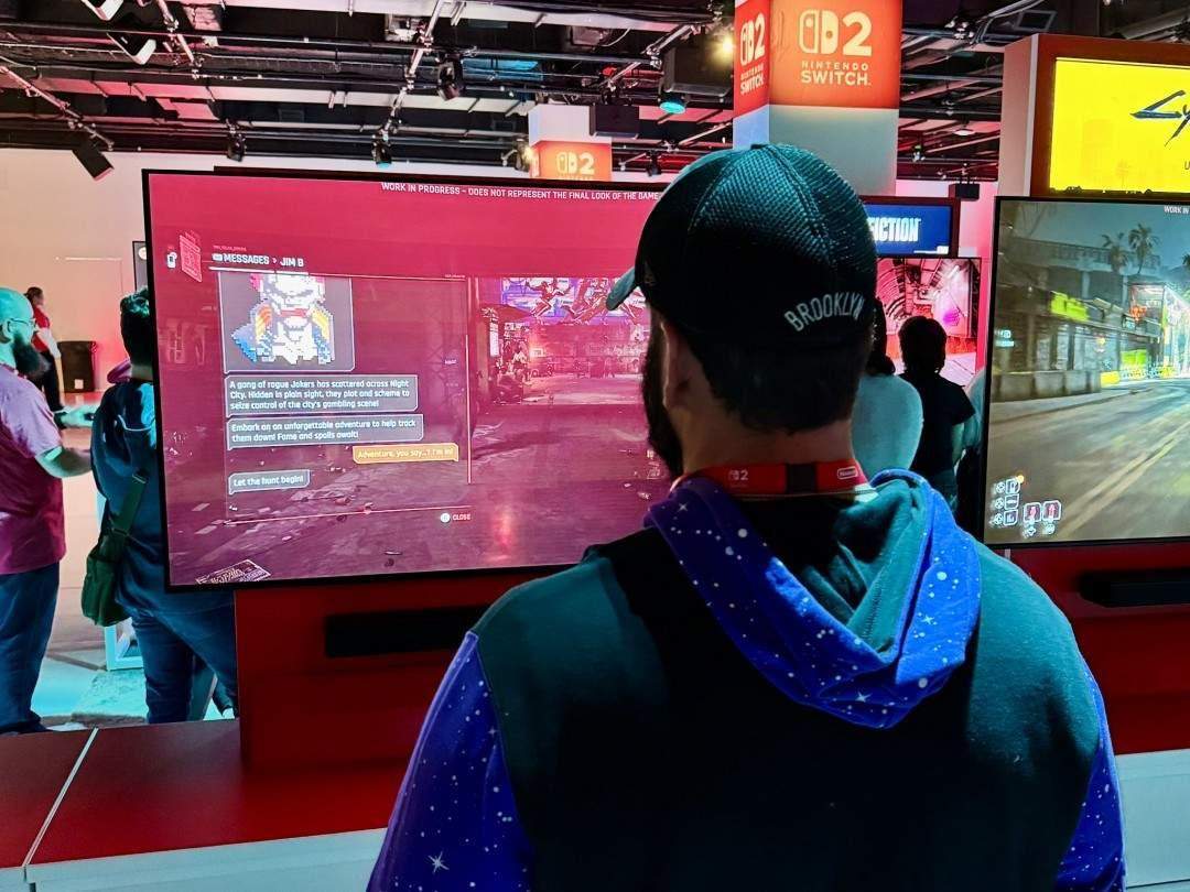 《巫师3》NS版几乎不赚钱 《赛博朋克2077》Switch 2版截图 《巫师3》NS版几乎不赚钱 《赛博朋克2077》Switch 2版截图 - 游戏熊