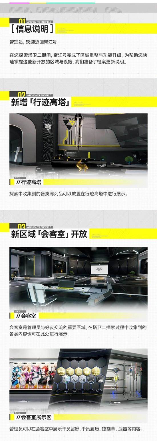 明日方舟终末地帝江号更新了什么? - 游戏熊