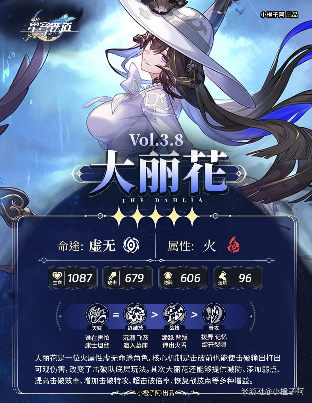 崩坏星穹铁道大丽花怎么培养攻略 - 游戏熊