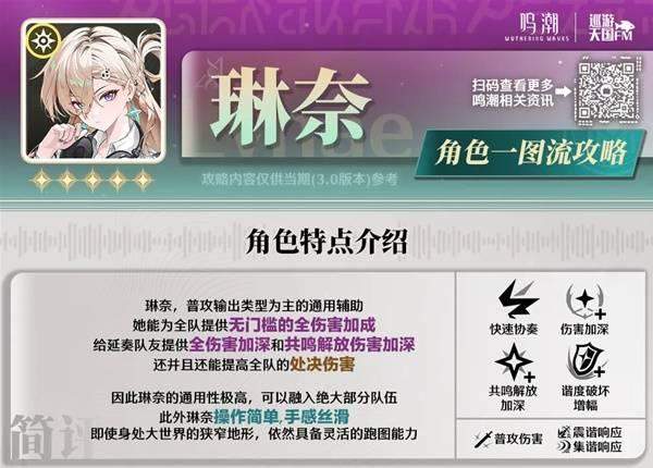 鸣潮琳奈怎么玩，玩法攻略