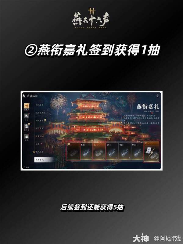 燕云十六声周年庆全袅袅之音获取攻略 - 游戏熊