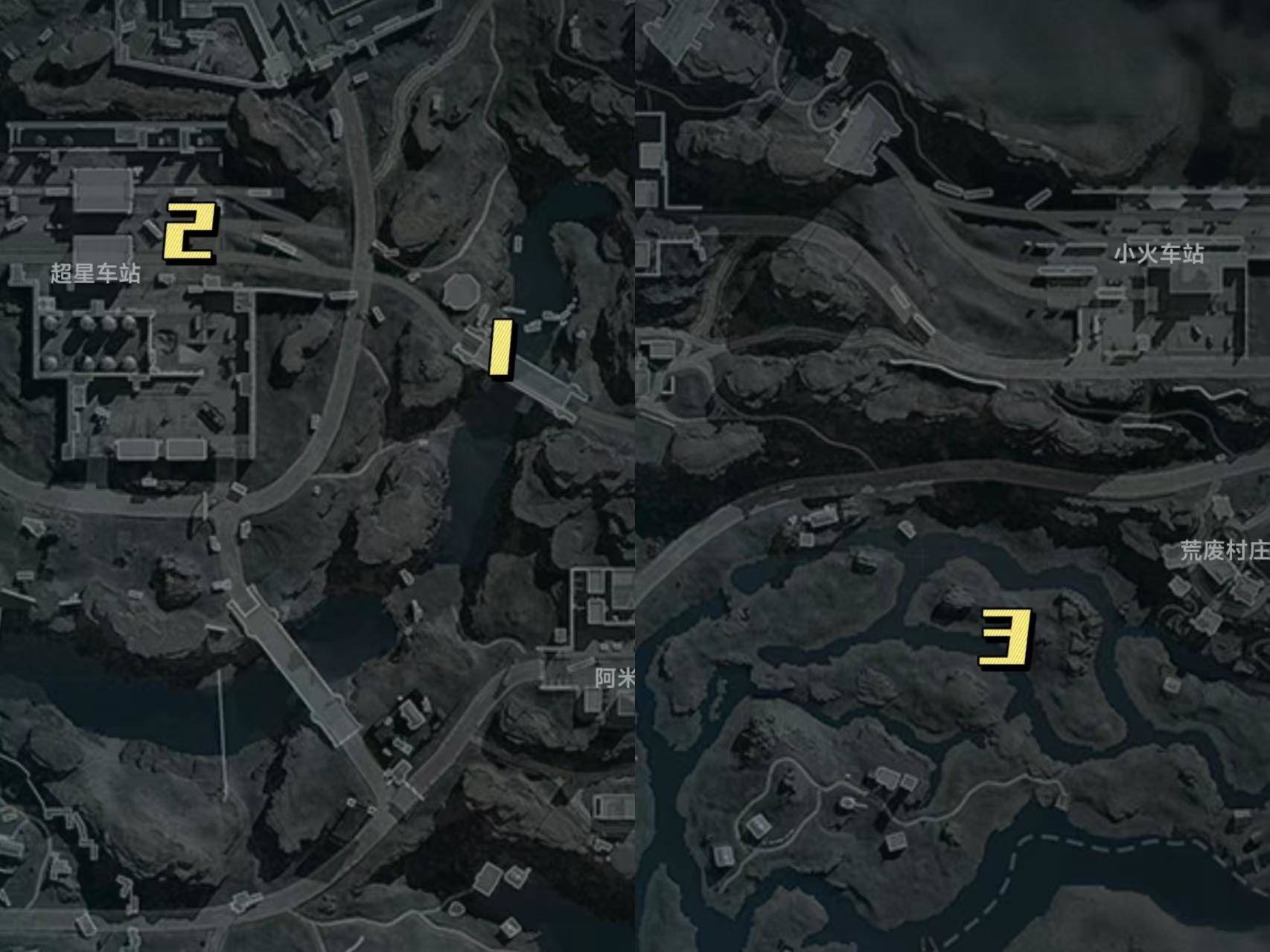 三角洲行动长弓溪谷空投位置都在哪里