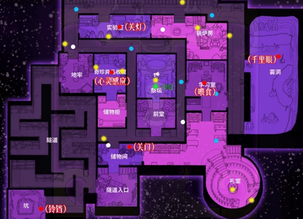 鹅鸭杀全地图任务点位盘点，位置攻略