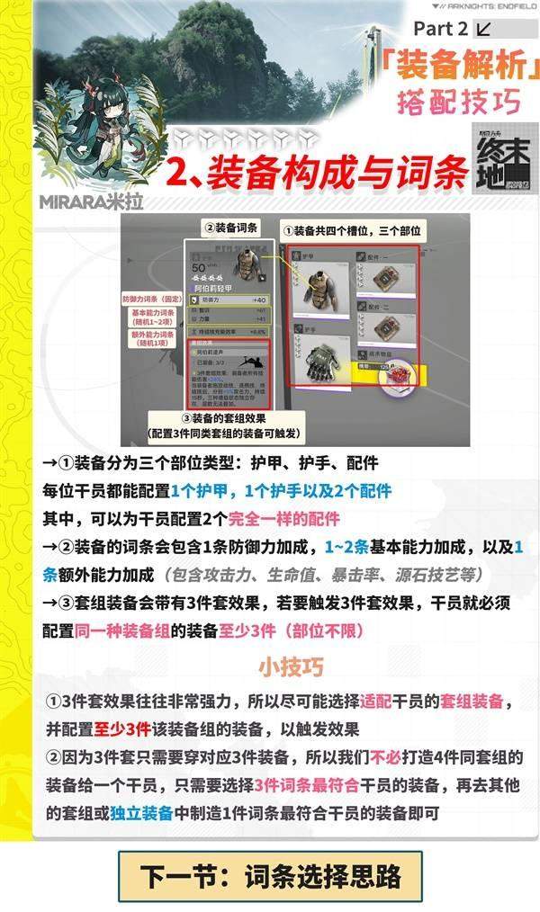 明日方舟终末地装备怎么搭配，全角色最强配装方案与词条推荐 - 游戏熊