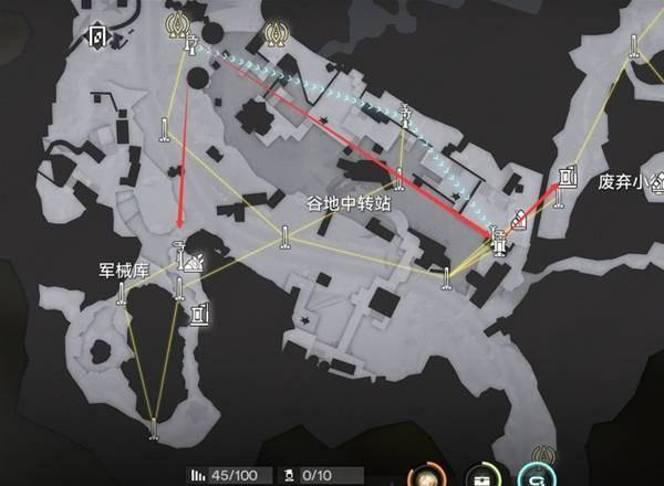 明日方舟终末地谷地通道滑索怎么设置，详细连接教程