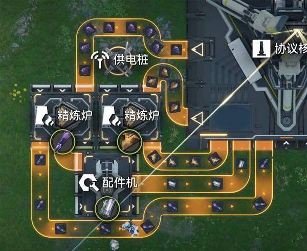 明日方舟终末地过渡期必备，常用物品高效生产线蓝图